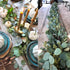 DearHouse 5.5ft Seeded Eucalyptus Garland, Artificial Vines Faux Eucalyptus Leaves Table Garland Artificial Greenery Wedding Backdrop Arch Wall De...