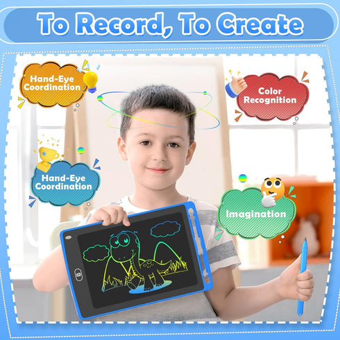 3 Pack LCD Writing Tablet for Kids, 8.5 Inch Colorful Doodle Board Drawing Tablet, Educational Learning Toys Birthday Gifts for Boys Girls Age 3 4...