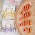 Puocaon Petal Polymer Clay Cutters - 30 Pcs Clay Cutters for Polymer Clay Jewelry, Mini Flower Petal Clay Cutters for Polymer Clay Earrings Making...