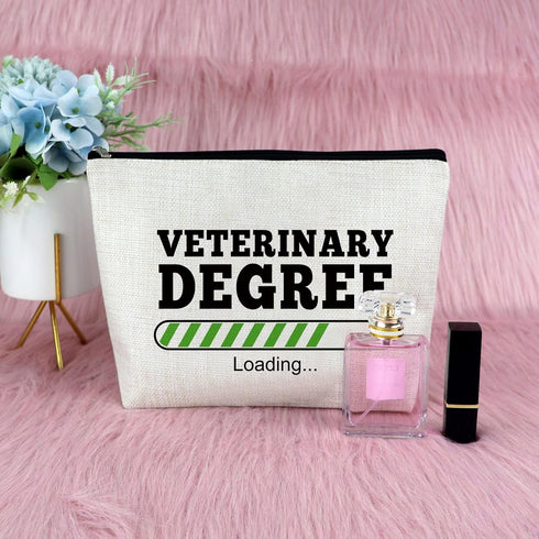 Veterinarian Graduation Gifts Veterinary Technician Makeup Bag Vet Tech Gift for Women Cosmetic Bag Best Veterinarian Gift Thank You Gift for Vet ...