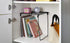 LockerMate Stac-A-Shelf Locker Shelf, Stackable Organizer, Extra Tall, Fits Standard Size School Lockers, Black...