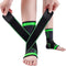 Ankle Support Braces (1Pair), Breathable Ankle Compression Sleeves with Adjustable Wrap,Elastic Ankle Brace Stabilizer for Plantar Fasciitis,Achil...