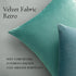 MIULEE Pack of 2, Velvet Soft Solid Decorative Square Throw Pillow Covers Set Cushion Case for Spring Sofa Bedroom Car 18x18 Inch 45x45 Cm Aqua Gr...