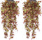 Artificial Hanging Vine, Faux Vines Ivy Leaves Outdoor Fake Hanging Plants Luxuriant Wall Hang Garland Porch Patio Arch Balcony Basket Garden Part...