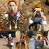 Pet Deadly Halloween Costume, Dog Funny Costume Halloween Christmas Cosplay Outfits Cute Clothes Adjustable Party Dress Up Apparel Accessories for...