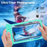 2 Pcs Waterproof Phone Pouch, Universal Waterproof Phone Case for iPhone Samsung Google Up to 7.3'', IPX8 Water Proof Cellphone Dry Bag for Snorke...