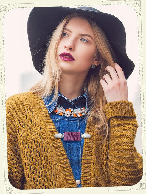 4 Pcs Dress Clips Cinch Clips for Dresses Tightener Clip for Fitting Back Cinch Sweater Clips for Cardigans Clips for Women...