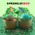 Jungle Camoflage Edible Gaming Woodlands Confetti Sprinkles Cake Cookie Cupcake IceCream Donut Quins - 6oz Bag...