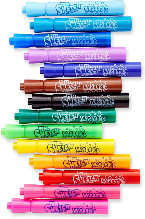 Mr. Sketch® Scented Markers Chisel Point Assorted Pack Of 14...