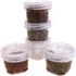 Paylak Storage Containers Stackable Interlocking Detachable 5 For Beads Crafts Medicine Small Items 2" Round...
