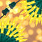 100LIGHTS Yellow Extra-Bright with End Connectors Christmas Decorative Lights 5.98m UL Certified Mini String Light Set Waterproof for Home Garden ...