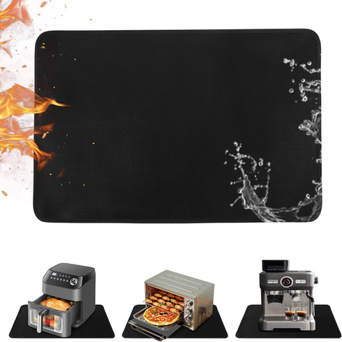 Hot Pads for Kitchen Heat Resistant Mats for Countertop - 15 X 18 Inches Firproof Silicone Kitchen Counter Countertops Mat Coffee Mat Under Air Fr...