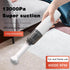 Mini Protable Car Vacuum Cordless,Handheld Vacuum for Quick Cleaning,Hand held vacuuming, Dust Buster Cordless Rechargeable for Car Home and Offic...