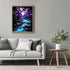Posterizer 1 pcs-enchanted glowing magic forest-Abstract & Modern Art-Fantasy & Fiction Art-Gift for Nature, Surfers and Beach Lovers- UNFRAMED Wa...