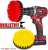 Cleaning Supplies - Drill Brush - Outdoor - Deck Brush - Concrete - Bird Bath - Hard Water Stain Remover - Bathroom Accessories - Shower Cleaner -...