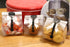SAILING-GO 100 pcs./Pack Translucent Plastic Bags for Cookie,Cake,Chocolate,Candy,Snack Wrapping Good for Bakery Party with Stickers...