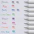 Pentel EnerGel Pearl Deluxe RTX Retractable Liquid Gel Pen, (0.7mm), Black Ink/Blue Ink, 2 Pack (BL77WBP2AC)...