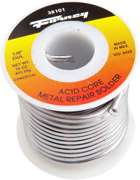 Forney 38101 Solder Acid 1/8", 16 oz.,Silver...