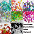 LoveOurHome 8 Colors Flower Chunky Glitter Flakes Holographic Floral Blossom Shaped Confetti Sequins Nail Sticker Accesories for Resin Crafts Acry...
