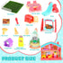 Pet Pretend Play Toys Set Realistic Pet Figures Playset Cat and Dog Care Role Play Educational Figures Toys Pet Dollhouse Toy Set for Boys Girls B...