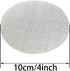 100pcs Round Flower Pot Hole Mesh Pad 4" Diameter Black Bonsai Pot Bottom Grid Mat...