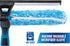 Unger Professional 18" ProFlex 2-in-1 Squeegee & Scrubber - Window Cleaning Tool with Pivoting Head – Squeegee for High Access Window Washing, Com...