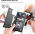 Bocasal Crossbody Wallet Case for iPhone 12 Pro Max with Card Holder,Zipper Card Slot Protector Shockproof Purse Cover with Removable Cross Body S...