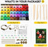 Magicfly Polymer Clay Starter Kit, 45 Colors Oven Bake Clay with 5 Modeling Tools and 40 Jewelry Accessories, Safe and Nontoxic DIY Baking Clay Bl...