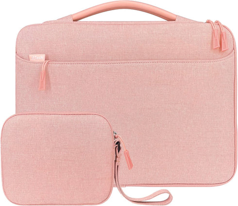 JETech Laptop Sleeve for 13.3-Inch MacBook Air/Pro, 14-Inch MacBook Pro 2021 M1, 13-13.6 Inch Notebook, Waterproof Carrying Case with Small Bag (P...