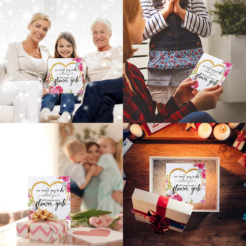 Flower Girl Puzzle Game, Cute We Can't Say I Do without You, Flower Girl, Puzzle Game for Children, Weddings, Bridesmaids, Adults, Families, Parti...