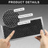 AMI PARTS JX81H WB02X10956 WB02X11544 WB2X10956 Microwave Charcoal Filter Compatible with G.E Microwave Vent Filter (2-Pack)...