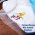 Threadart Cold Water Washaway Embroidery Stabilizer | 8" x 8" 200 Precut Sheets | for Machine Embroidery | Additional Styles of Cutaway, Washaway,...