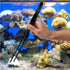 Aquarium Scissor Tweezers Spatula Tool - 4 in 1 Stainless Steel Aquatic Plants Aquascaping Tools Set for Fish Starter Kits & Aquariums Tank(Black)...