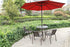 SUQ I OME 2 Sets 2 inch Outdoor Patio Parasol Umbrella Hole Ring Plug and Cap Set, for Parasol Umbrella Table Hole Cover Insert(Black)...