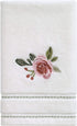 Avanti Linens - Fingertip Towel, Soft & Absorbent Cotton Towel (Spring Garden Collection), 13.00" x 13.00"...