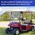 Panglong EZGO TXT Ignition Switch, EZGO TXT Key with Switch, Suitable for 1981-up EZGO TXT, Medalist, Workhorse, ST, Shuttle, and Marathon; Replac...