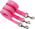 2-Pack 6FT Reflective Dog Leash for Large&Medium and Small Dogs, Strong and Durable Nylon Leashes for Walking and Training, 6 Foot Dog Leash with ...