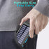 Solar Charger Power Bank, 39800mAh Portable Charger Fast Charger Dual USB Port Built-in Led Flashlight and Compass for All Cell Phone and Electron...