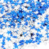 Hestya 60g Star Confetti Glitter Table Confetti Metallic Foil Stars for Party Wedding Festival Decorations(Blue Silver,10mm and 6mm)...