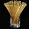Honoson 100 Pieces Disposible Plastic Round Top Crystal Swizzle Sticks (Gold)...