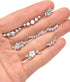 10Pcs 16G G23 Titanium Cartilage Earrings Stud Opal CZ Flower Star Leaf Ball Flat Back Labret Studs Conch Helix Tragus Daith Piercing Jewelry Sets...