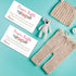 Pink Flowers Diaper Raffle Tickets for Baby Shower Invitation Inserts - 50 Baby Shower Game Cards....