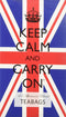 Keep Calm and Carry On Tea Carton Box, Afternoon Blend Tea (40 Bags, 125g, 4.4oz)...