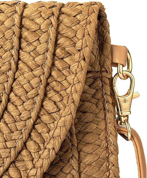 YYW Womens Straw Clutch Summer Evening Handbag Beach Purse Woven Straw Bag Envelope Clutch...
