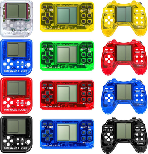 12 PCS Video Game Party Favors,Video Game Keychain for Kids,Idea Gift for Video Game Party Birthday Supplies,Goodies Bags Stuffer...