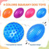 4 Pcs 4.5'' Spiky Squeaker Football Dog Toy for Medium Large Dogs Spiky Dog Balls Puppy Chew Toys for Aggressive Chewers Spiky Ball Dog Toy Fetch ...