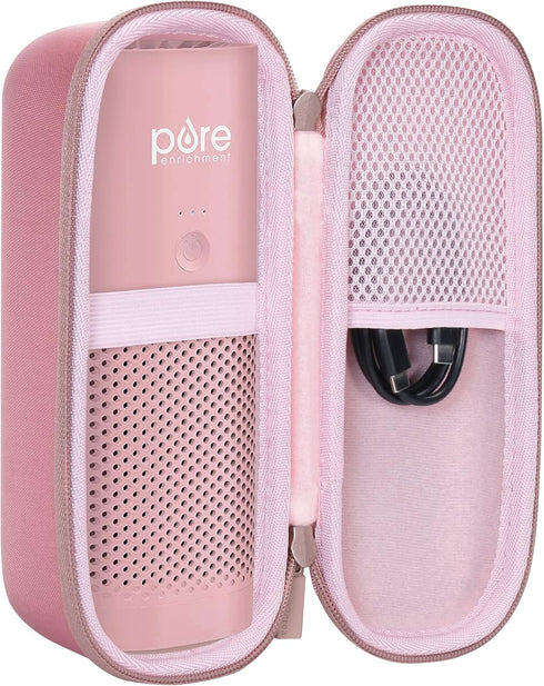 co2CREA Hard Case compatible with Pure Enrichment PureZone Mini Portable Air Purifier (Blush Case)...