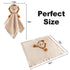Pro Goleem Loveys for Babies - Soft Security Blanket Baby Snuggle Toy Newborn Stuffed Animals Baby Gifts for Boys and Girls, Lion 16 Inch...