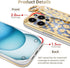 for iPhone 13 Pro Wrist Band Kickstand Cover Case Cheetah Print Ultra Slim IMD Shockproof Protection Holder Cover Case for Apple iPhone 13 Pro 6.1...