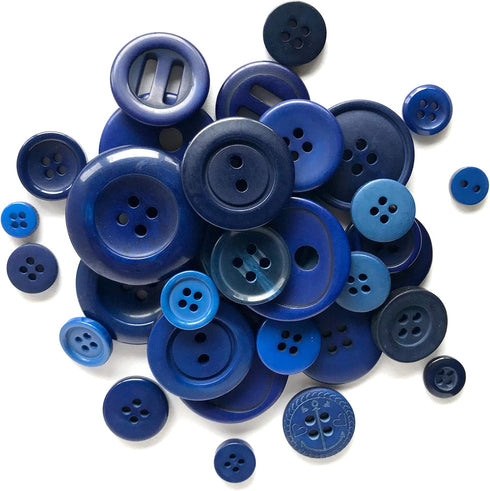 Buttons Galore and More Basics & Bonanza Collection – Extensive Selection of Novelty Round Buttons for DIY Crafts, Scrapbooking, Sewing, Cardmakin...